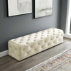 Amour 72" Tufted Button Entryway Performance Velvet Bench / EEI-3772