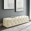 Amour 72" Tufted Button Entryway Performance Velvet Bench / EEI-3772