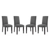 Parcel Dining Side Chair Fabric Set of 4 / EEI-3552