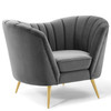 Opportunity Performance Velvet Armchair / EEI-3874