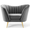 Opportunity Performance Velvet Armchair / EEI-3874