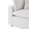 Commix Overstuffed Outdoor Patio Armless Chair / EEI-4902