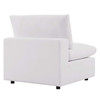 Commix Overstuffed Outdoor Patio Armless Chair / EEI-4902