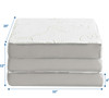 Relax 31 x 75 x 4 Tri-Fold Mattress Topper / MOD-5781