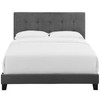 Amira Queen Performance Velvet Bed / MOD-5867