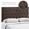 Clique Queen Upholstered Fabric Headboard / MOD-5202