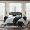 Amelia Performance Velvet Queen Bed / MOD-5864