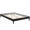 Tessie Queen Vinyl Bed Frame with Squared Tapered Legs / MOD-5898