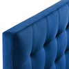 Lily Biscuit Tufted Full Performance Velvet Headboard / MOD-6119