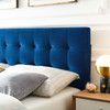 Lily Biscuit Tufted Full Performance Velvet Headboard / MOD-6119