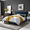 Amira Queen Upholstered Fabric Bed / MOD-6001