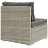 Repose Outdoor Patio Armless Chair / EEI-2958