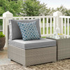 Repose Outdoor Patio Armless Chair / EEI-2958