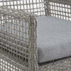 Aura Outdoor Patio Wicker Rattan Dining Armchair / EEI-2920