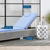 Conway Outdoor Patio Wicker Rattan Chaise Lounge / EEI-4843