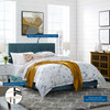 Amira Performance Velvet Full Bed / MOD-5859