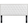 Helena Tufted Full / Queen Upholstered Linen Fabric Headboard / MOD-5860