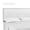 Helena Tufted Full / Queen Upholstered Linen Fabric Headboard / MOD-5860
