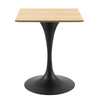 Lippa 24” Square Wood Dining Table / EEI-4864