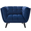 Bestow 2 Piece Performance Velvet Sofa and Armchair Set / EEI-2980