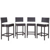 Convene 4 Piece Outdoor Patio Pub Set / EEI-2218