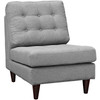 Empress Upholstered Fabric Lounge Chair / EEI-2140