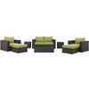 Convene 8 Piece Outdoor Patio Sofa Set / EEI-2159