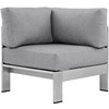 Shore Outdoor Patio Aluminum Corner Sofa / EEI-2264