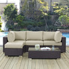 Convene 5 Piece Outdoor Patio Sectional Set / EEI-2172