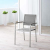 Shore Outdoor Patio Aluminum Dining Chair / EEI-2272