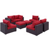 Convene 8 Piece Outdoor Patio Sectional Set / EEI-2204