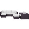 Convene 6 Piece Outdoor Patio Sectional Set / EEI-2207