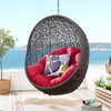 Hide Outdoor Patio Swing Chair With Stand / EEI-2273