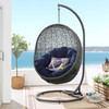 Hide Outdoor Patio Swing Chair With Stand / EEI-2273