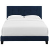 Amira Twin Performance Velvet Bed / MOD-5851