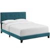 Amira Twin Performance Velvet Bed / MOD-5851