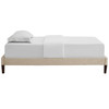 Tessie Twin Fabric Bed Frame with Squared Tapered Legs / MOD-5895