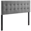 Lily Queen Biscuit Tufted Performance Velvet Headboard / MOD-6120