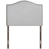 Curl Twin Nailhead Upholstered Headboard / MOD-5209