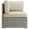 Repose Sunbrella® Fabric Outdoor Patio Corner / EEI-2957