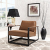 Seg Vegan Leather Accent Chair / EEI-2075