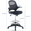 Stealth Drafting Chair / EEI-2290