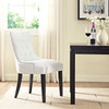 Regent Tufted Vegan Leather Dining Chair / EEI-2222