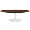 Lippa 48" Oval Wood Grain Coffee Table / EEI-2020