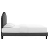 Elise Performance Velvet Twin Platform Bed / MOD-6876
