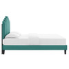 Elise Performance Velvet Twin Platform Bed / MOD-6876