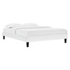 Elise Performance Velvet Twin Platform Bed / MOD-6876