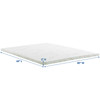 Relax Queen 2" Gel Memory Foam Mattress Topper / MOD-5573