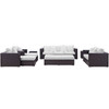 Convene 9 Piece Outdoor Patio Sofa Set / EEI-2161