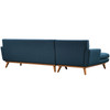 Engage Left-Facing Upholstered Fabric Sectional Sofa / EEI-2068